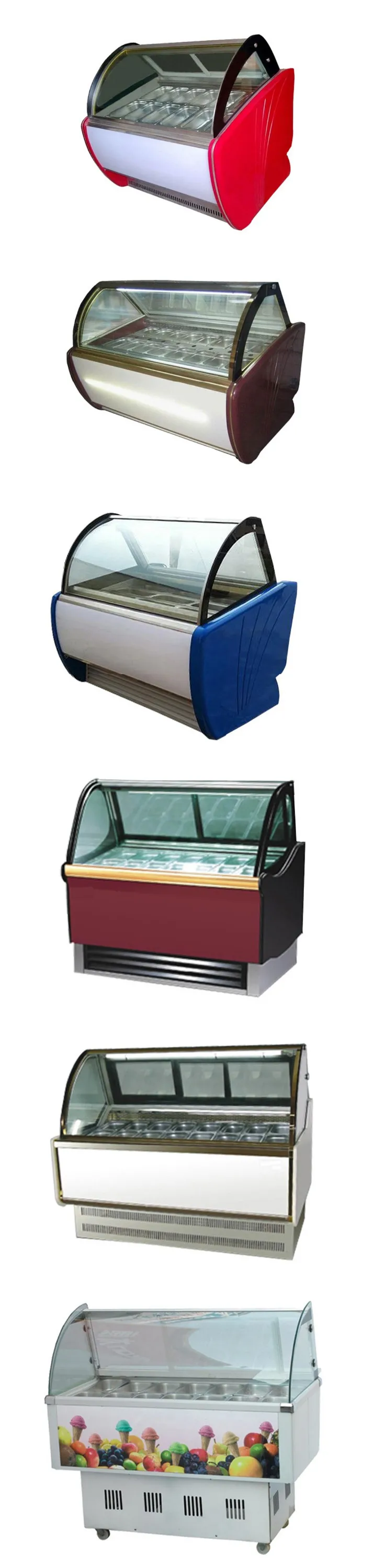 Customized Ice Cream Display Freezer/ice Cream Freezer Price/ice Cream