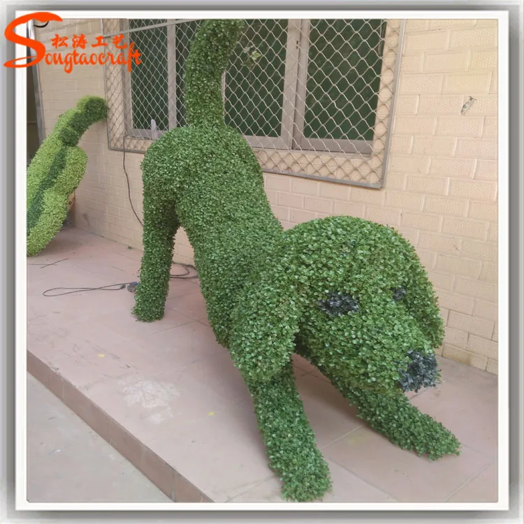 Customize Dog Frame Artificial Topiary Animal Buy Topiary,Artificial