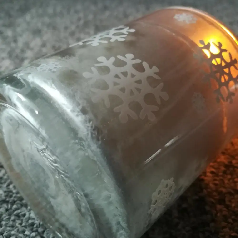 Big scented milk 1% paraffin wax good quality glass jar decorative candles gift