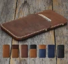 Universal Ultra Slim Professional Executive PU Leather Pouch Case Synthetic Leather Sleeve Case for iPhone 7/8