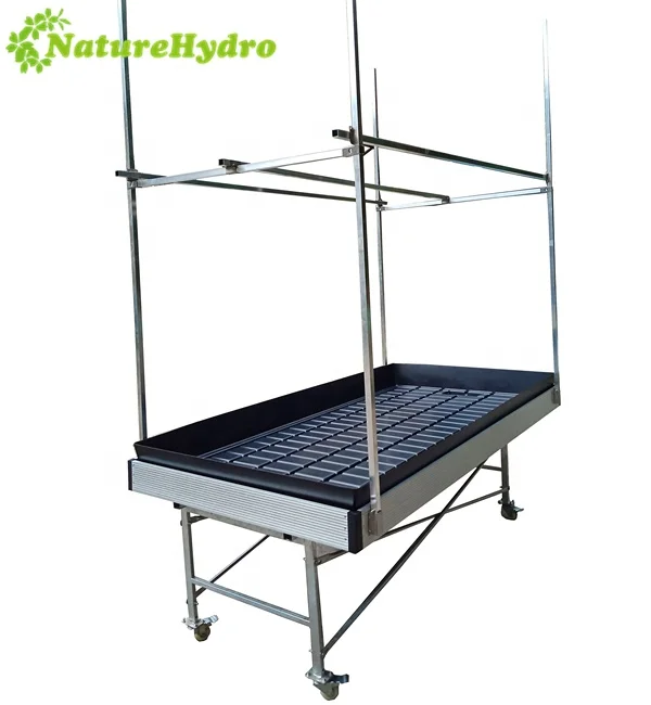 Indoor Hydroponics Growing System 4x8 Rolling Flood Table/tray Buy
