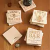 Beer bottle opener coasters with logo