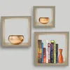 Features Shadow Box design Decorative items Square Cube shelf