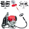 Gasoline Power Back Pack Farm Garden Rotary Mini Power Weeder Machine
