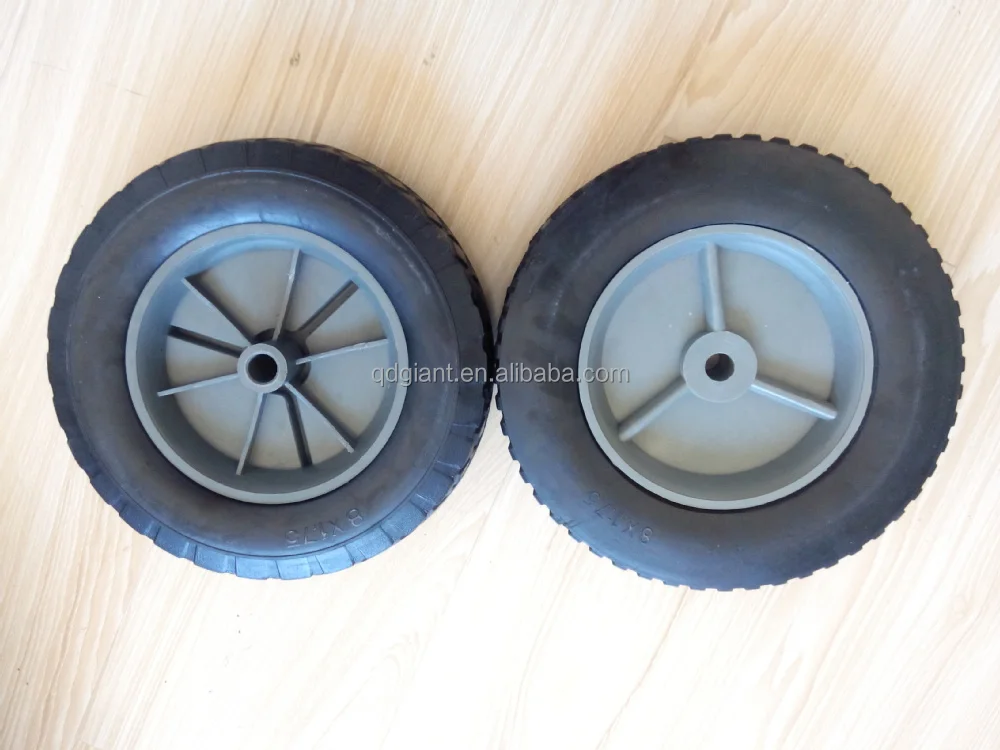 Toy car solid rubber wheel