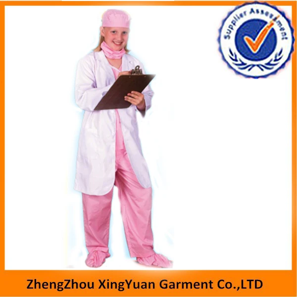 Doctor Pink Lab Coats Wholesale For Children / Kids In Stock Buy Kids