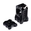 TS16949 High precision cnc milling black bike stem for 250cc dirt bike