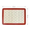 Hot Sale 100% Eco-friendly Food Mat Non-stick Easily Wash Silicone Macaroon Baking Mat
