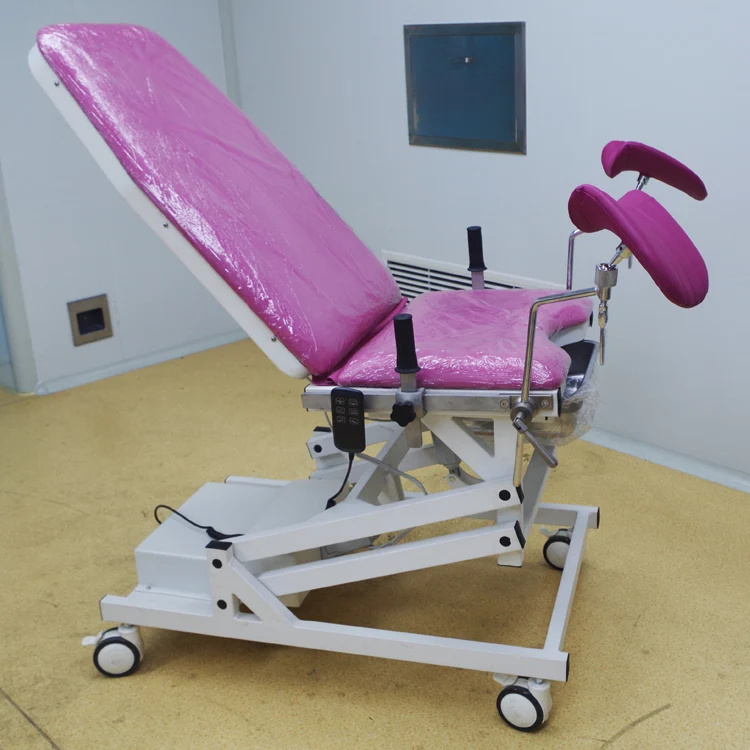 Kdc Y Mobile Electric Gynecological Examination Bed For Women Diagnosis 