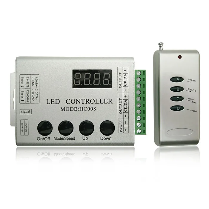 HC008 rgb 3 channel signal led controller with the remote controller