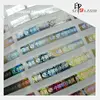 Holographic scratch labels and foils with 7 digit pin code