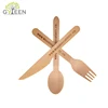 Amazon selling 100 Forks 100 Spoons 100 Knives Disposable Wooden Cutlery 6" series for American Market