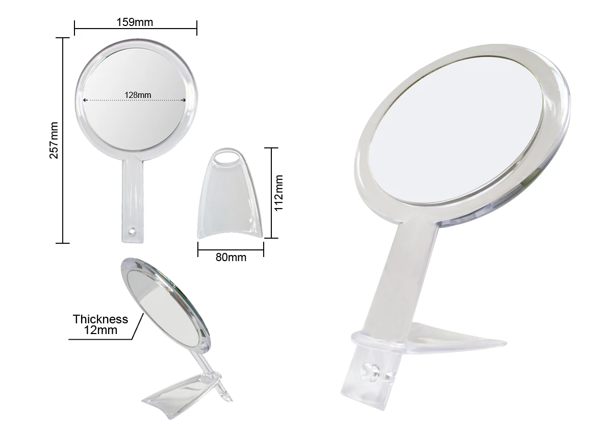 Hand Held Concave Magnifying Makeup Mirror Buy Round Concave Mirror