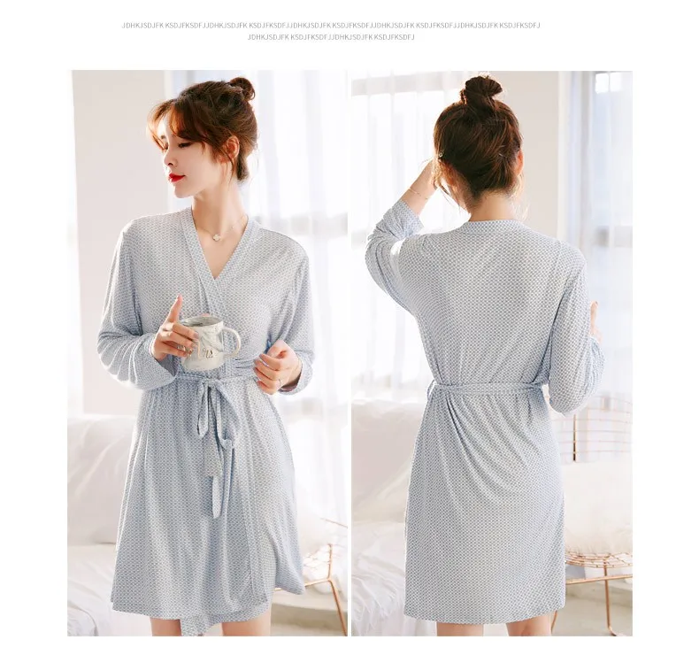 Kimono Bride Robe 2018 Wholesale Cotton Robe Wedding Bridesmaid Robes
