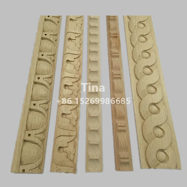 Decorative Carved Beech Wood Moulding