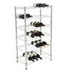 Chrome wire wine display shelving,kitchen stainless steel wire shelves,wire closet shelving YD-WS007