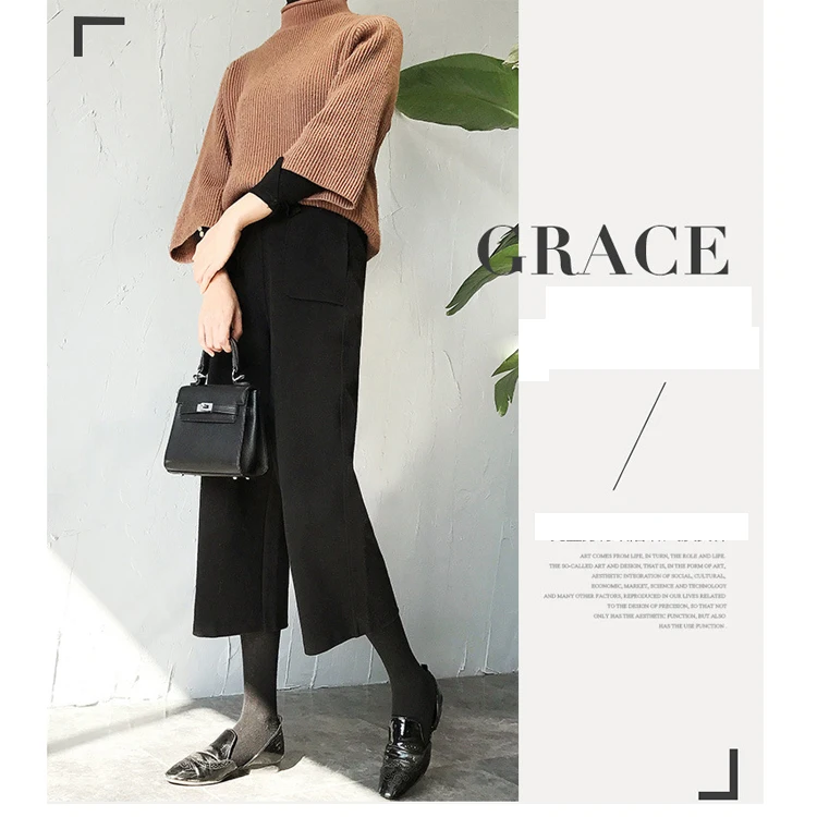 2019 New Arrival Comfortable Fit Winter Hairy Maternity Work Pants.jpg