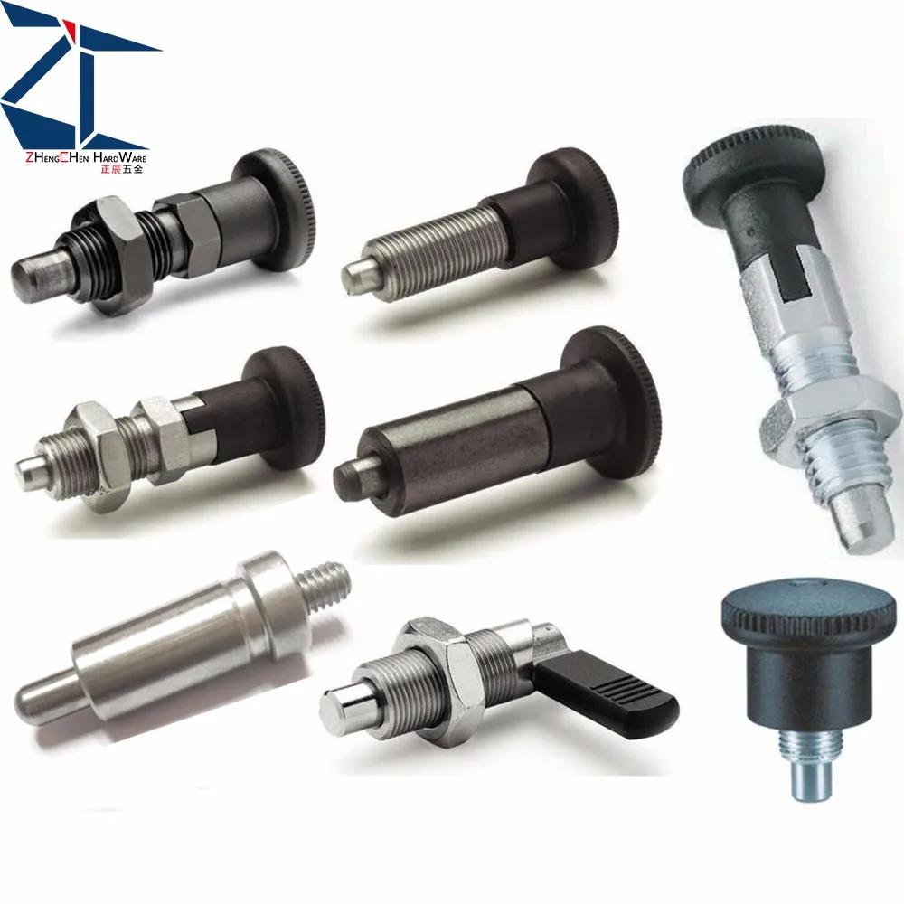 Gn617ni Series Stainless Steel Index Plungers With Cam Action Indexing