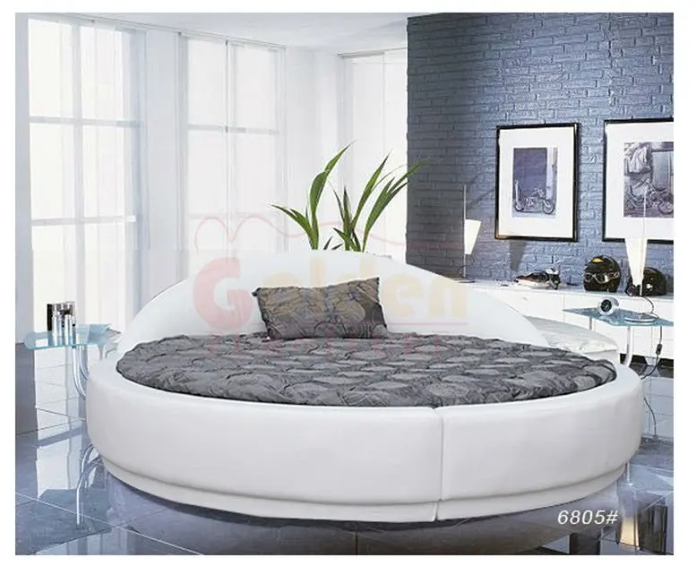 Modern Bedroom Set Furniture Round Bed O6804 Modern Bedroom Set Furniture Round Bed O6804