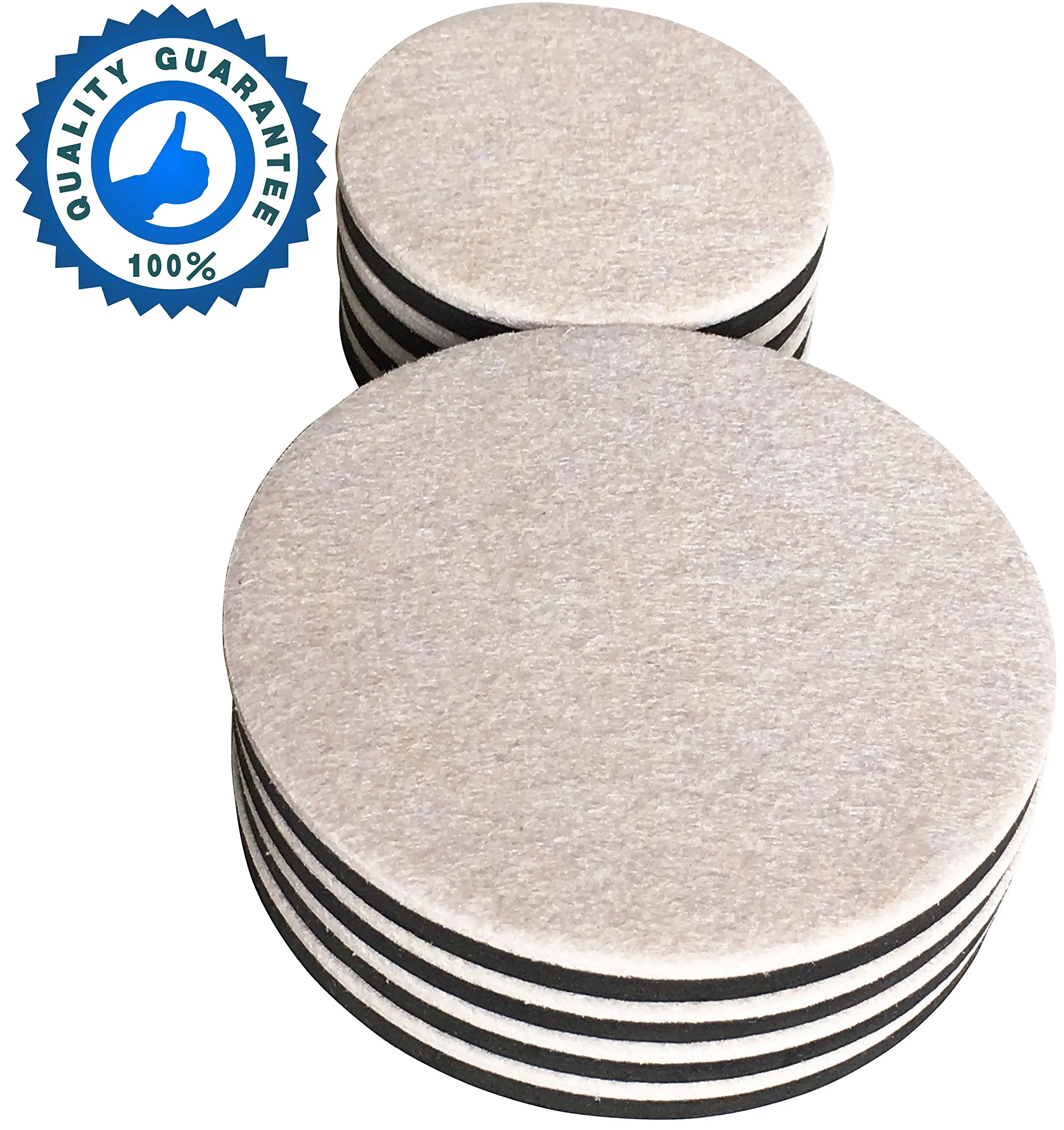 Buy 8Pack Felt Furniture Slider for Hard Surfaces, 4Pack 9" X 2.5