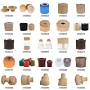 Home Air Freshener Glass Bottle Wooden Aroma Cap 28mm thread Wooden Reed Diffuser Cap