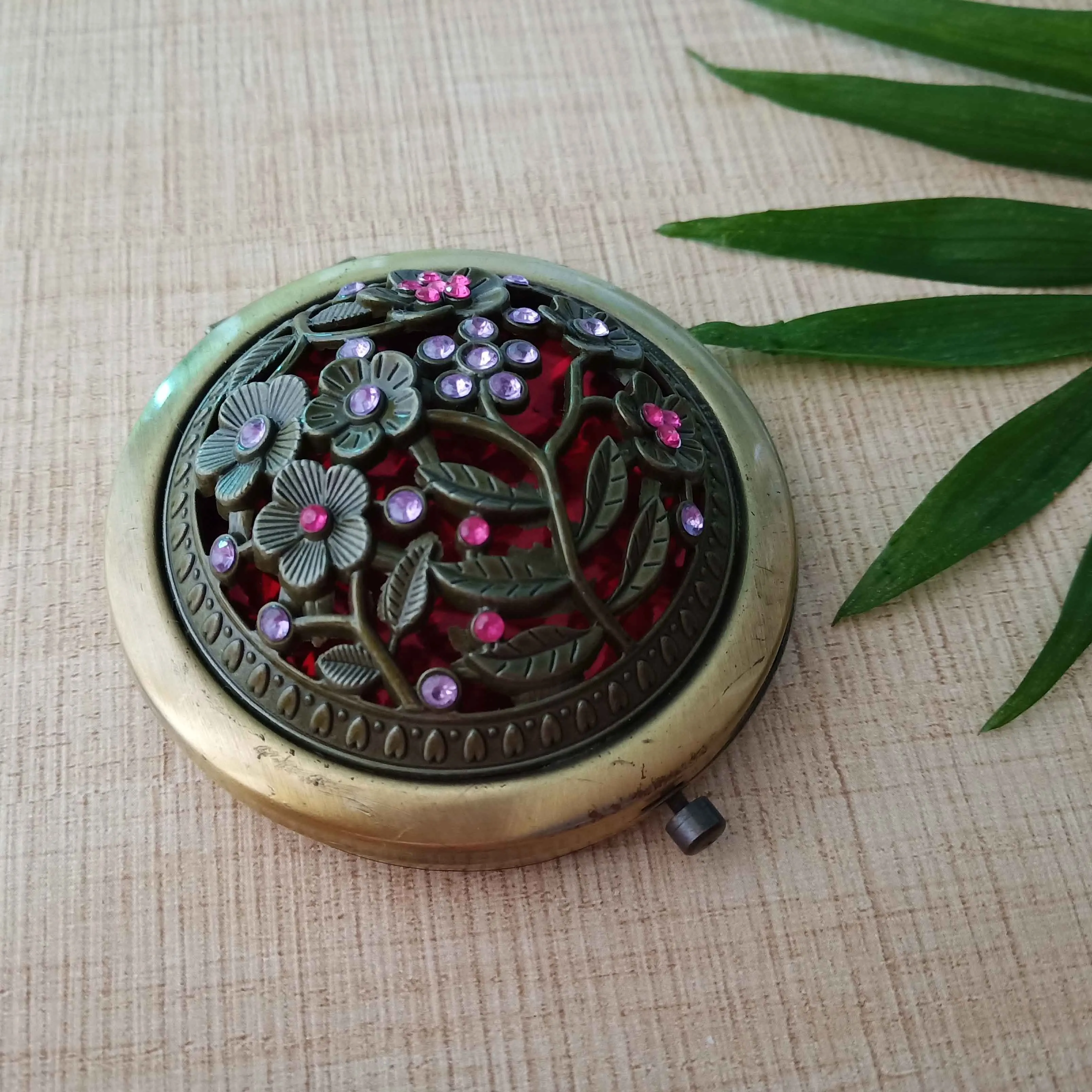 Antique Metal Vintage Folding Pocket Mirror Buy Antique Metal Vintage