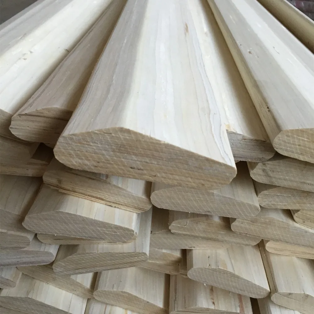 Half round wood mouldings