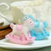 Wedding Return Gifts Pink and Blue Horse Baby Shower Candle