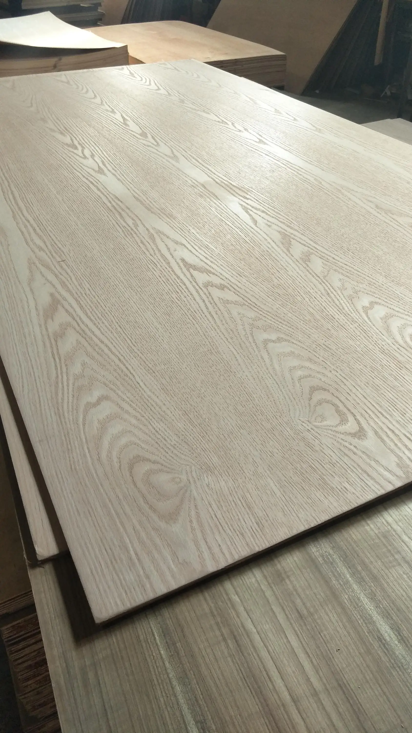 recon teak veneer faced mdf board 19mm plywood price
