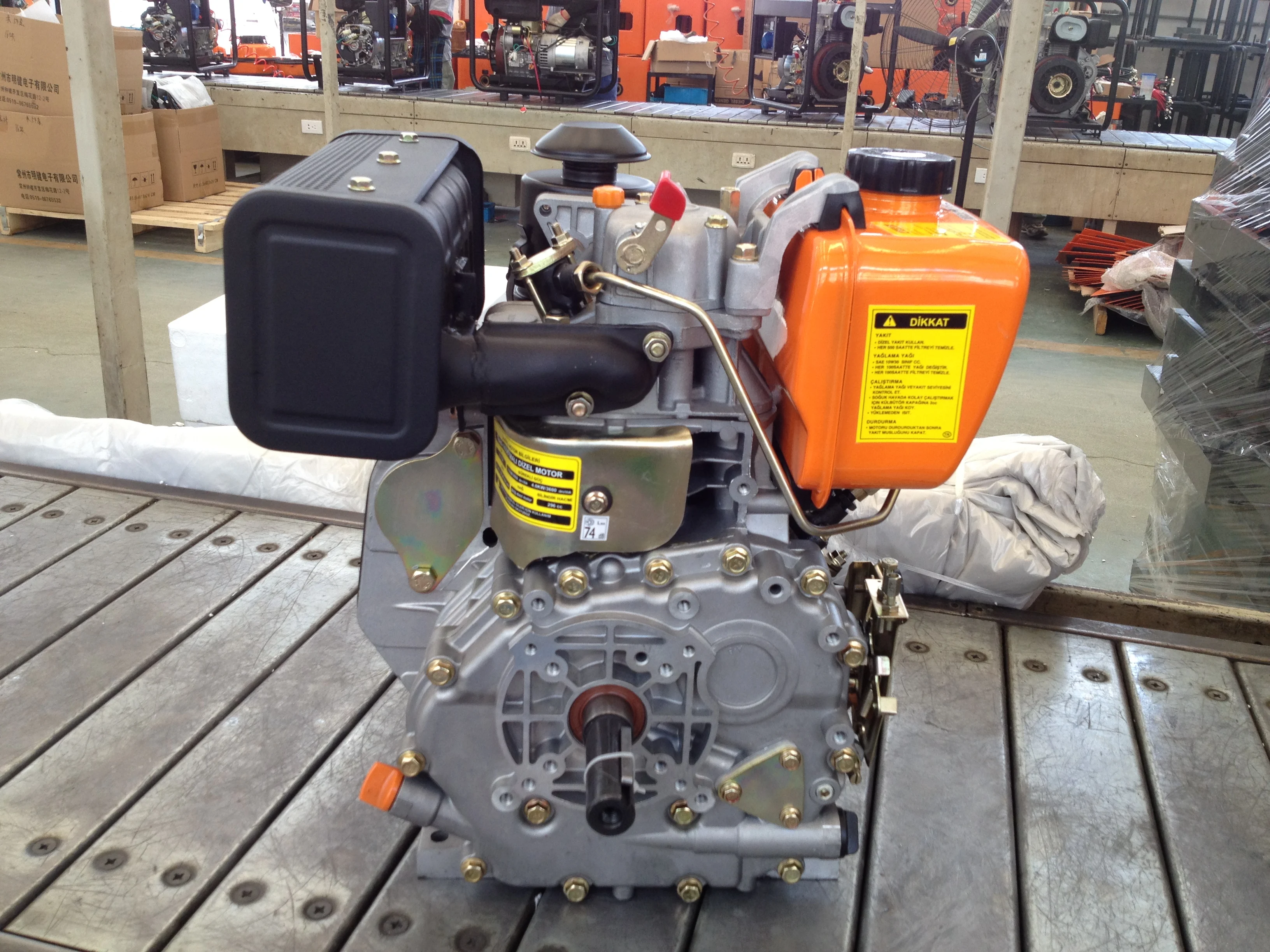 19hp 2 Cylinder Water Cooled Diesel Engine - Buy 2 Cylinder Diesel ...