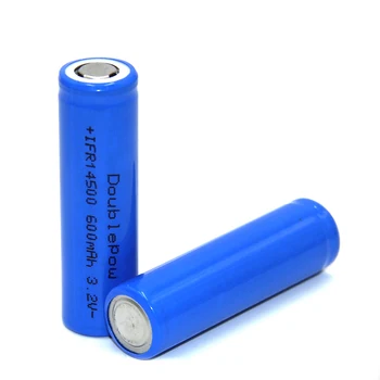 Rechargeable 14500 3.2v 600mah Li-ion Battery With Flat Top For Electro ...