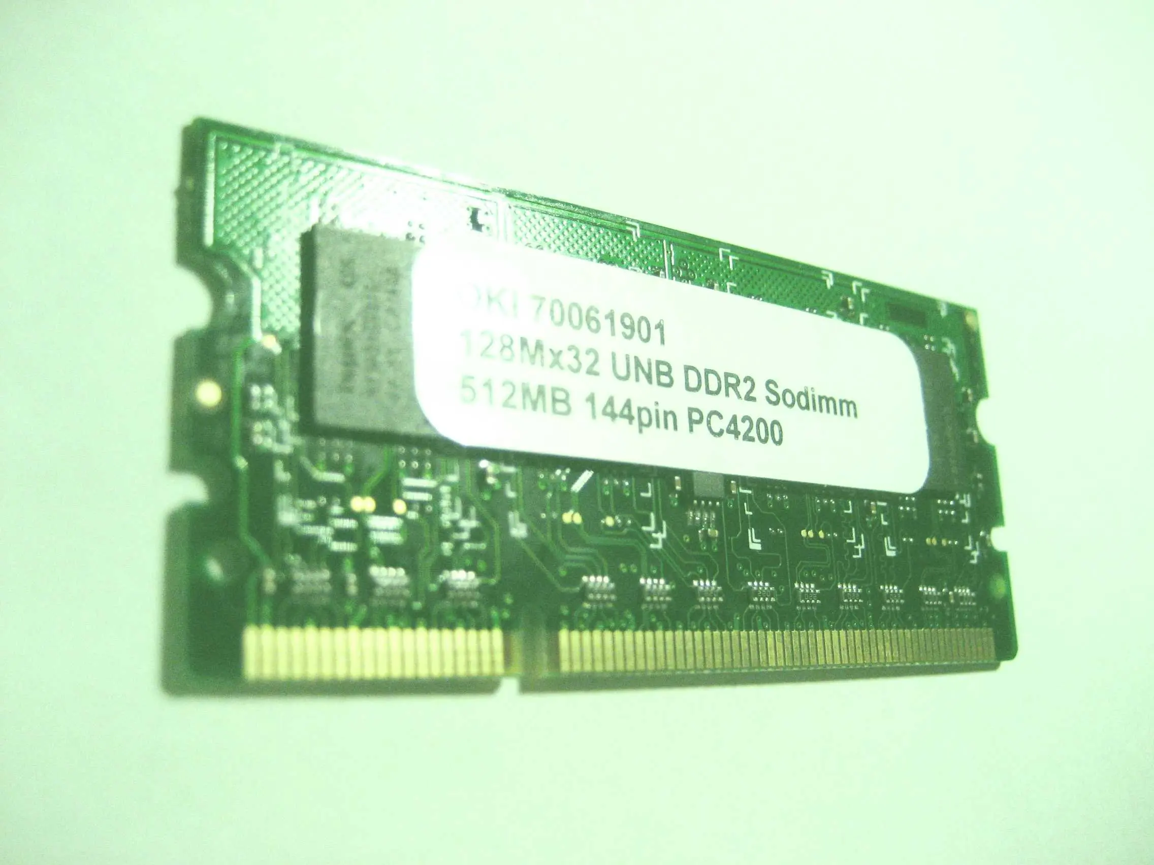 Get Quotations · (OKI P/N 70061901) 512MB DDR2 144Pin Memory RAM for OKI  Color Printer