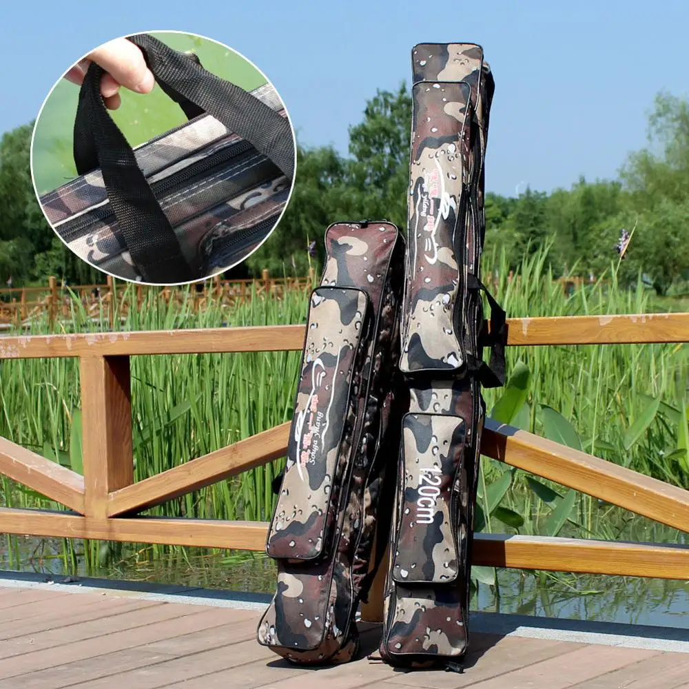 Fishing Rod Box Storage Case Folding Soft Fishing Rod Bag Buy Fishing