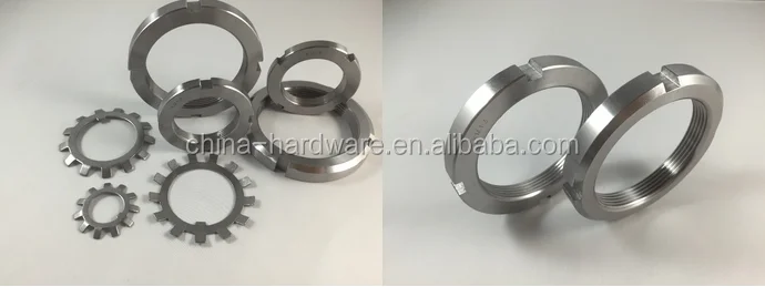 High Quality Choose Sizes Lock Washer Type KM Stainless Steel Locknuts 