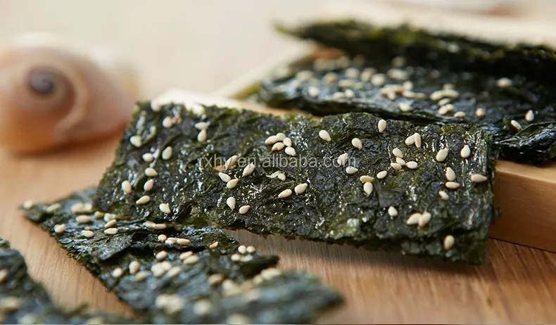 Hot Sale Seasoned Laver Korean Seaweed Sea Food Snacks