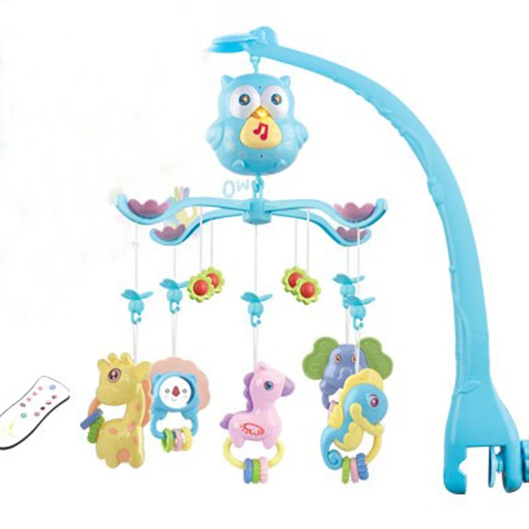 Funny Remote Control Crib Mobile Baby Musical Mobile Hanger