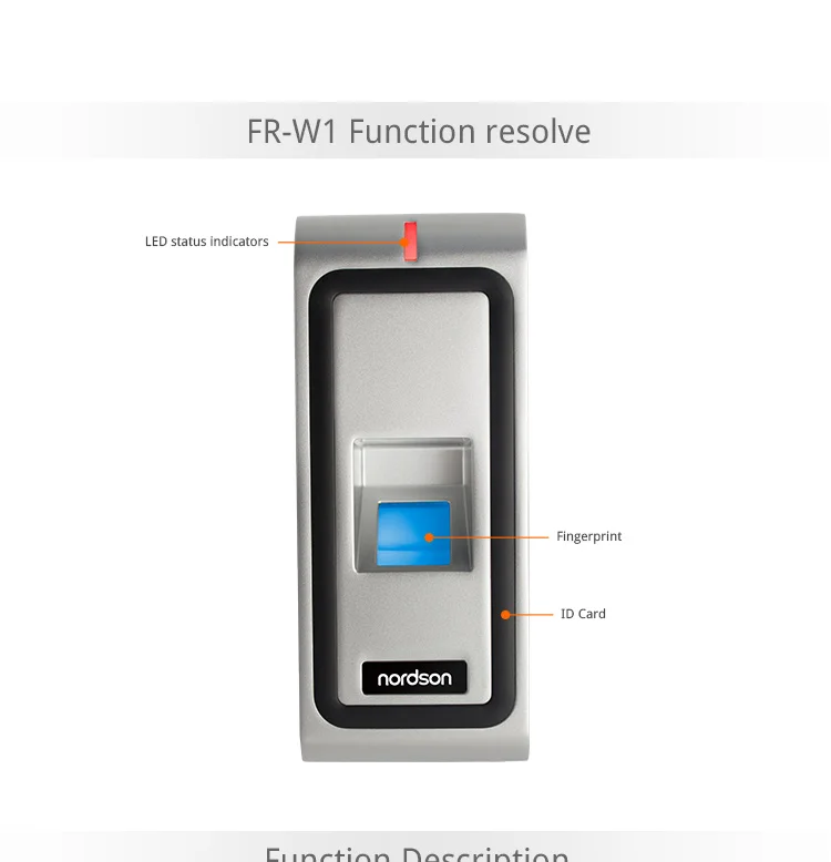 fingerprint door lock access control system