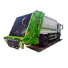 Diesel 12m3 compressing waste truck container garbage truck rubbish compactor truck for sale