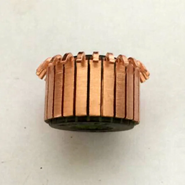 
24 segments hook type commutator for vacuum cleaner in German market 