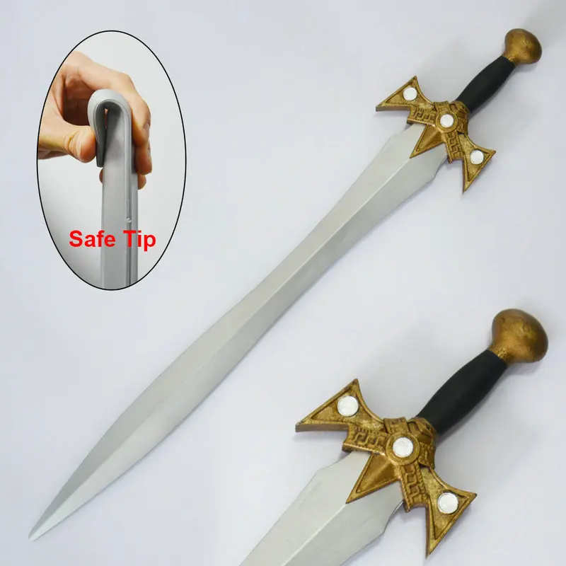High Quality Pu Foam Plastic Prop Weapon Training Toy Medieval Sword