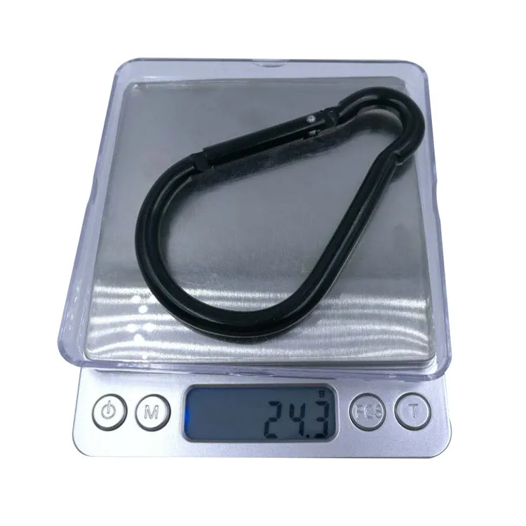 Electric Galvanized Stainless Steel Snap Hook Heavy Duty Rigging Hardware,Carabiner Keychain for Outdoor, Camping