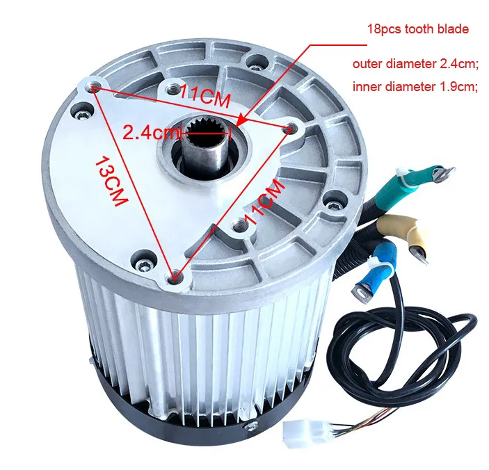 48vdc-380vdc 350w-20kw Electric Vehicle Motor Car And Hybrid Car Usage ...