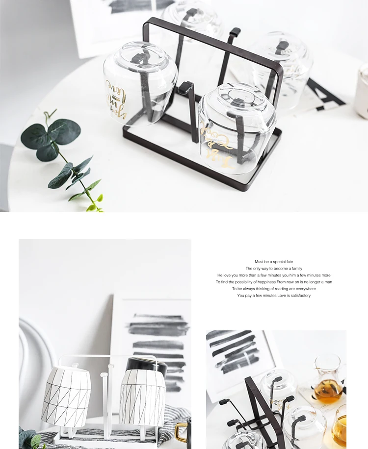 amazon coffee cup holder water glass mug metal storage rack