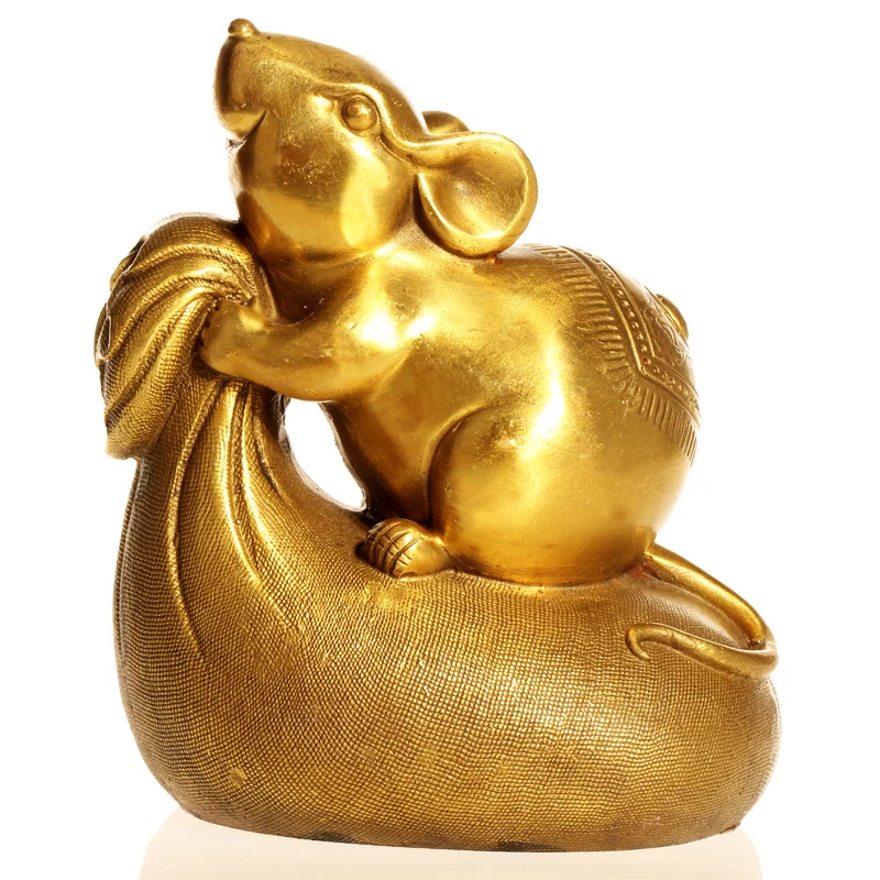 cartier gold rat pendant