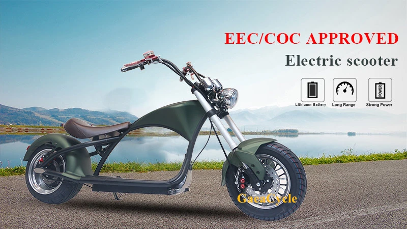 Электроскутер citycoco Harley Chopper 1500w 20ah