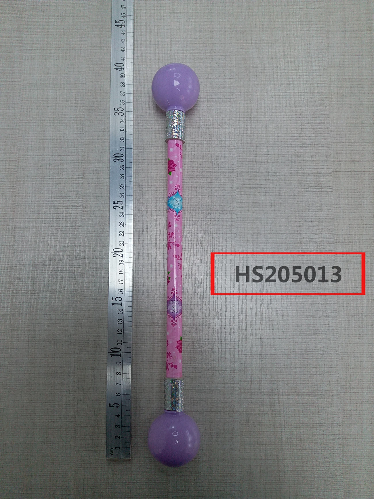 HS205013, Huwsin Toys,  Cheer leader Plastic Baton twirl toy