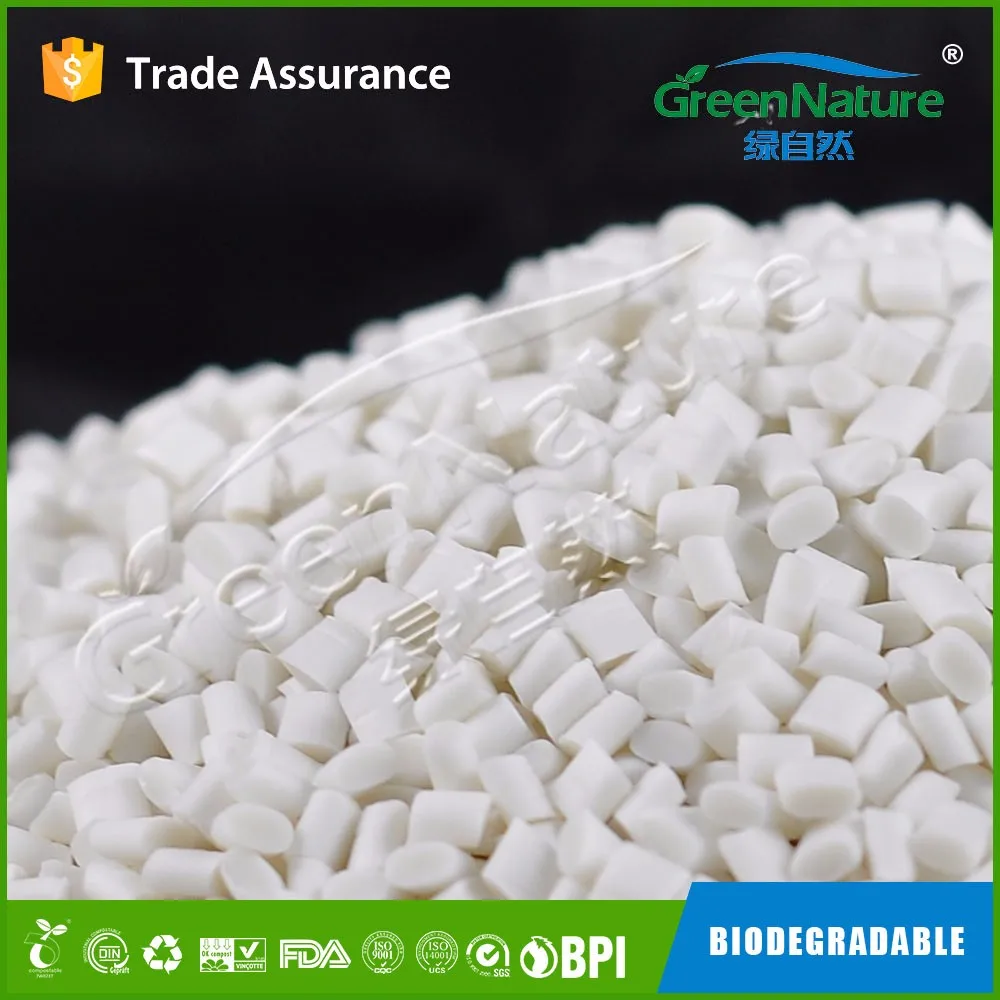 Food Grade Biodegradable Pla Resin With High Quality En13432 / Bpi / Ok