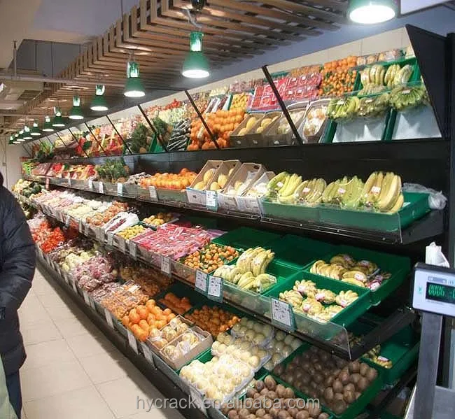 Tiongkok Aksesori Tampilan Rak  fruit Vegetable Tampilan 