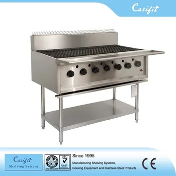 Peralatan Dapur Komersial Stainless Steel Bbq Grill Machine 7 Peralatan Dapur Komersial Stainless Steel Bbq Grill Machine 7 Pembakar