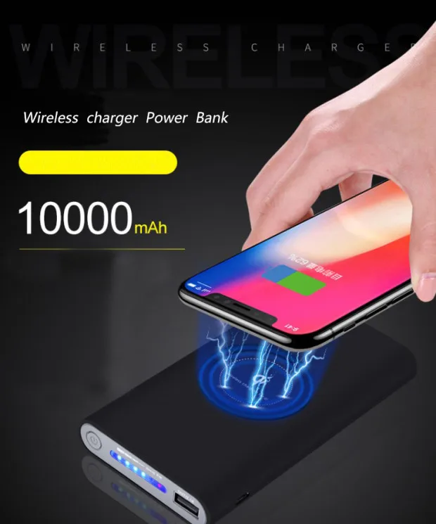 Wireless charging power bank